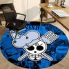 1pc Straw Hat Office Round Area Rug, Under Office Chairs Bedroom Living Room Home Decor  a1022139