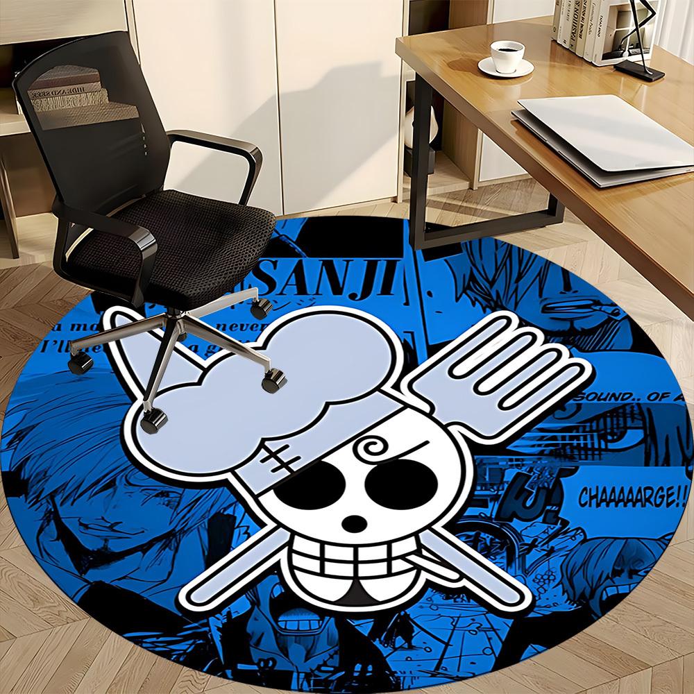 1pc Straw Hat Office Round Area Rug, Under Office Chairs Bedroom Living Room Home Decor a1022139