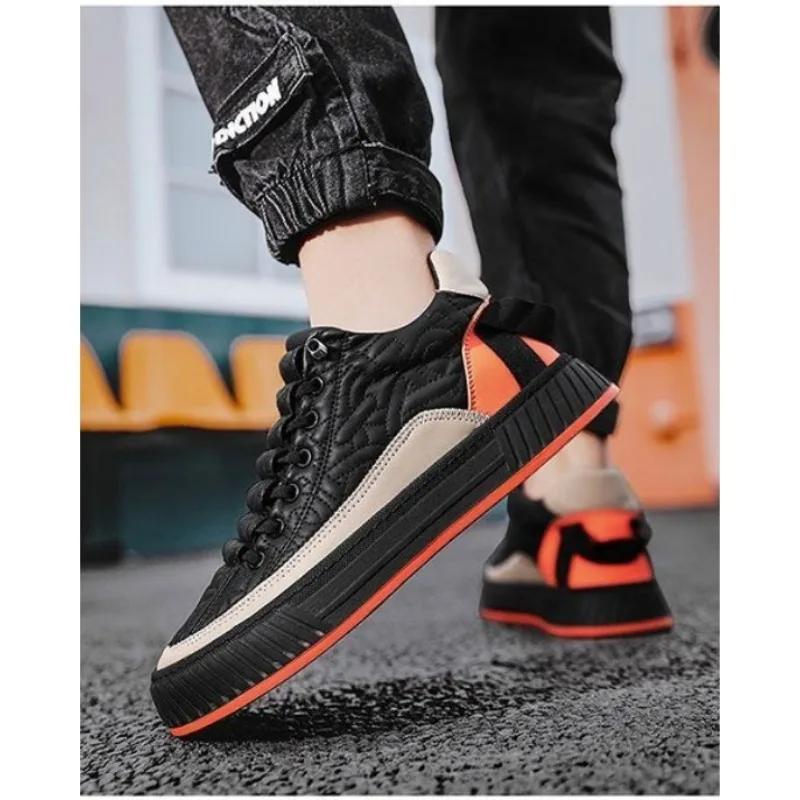 2024 New Sport Casual Men Shoes Fashion Design Sneakers Man Platform Comfortable Men Sport Shoes Sneakers Flat Zapatos De Hombre