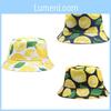 Tropical Print Sun Hat For Women With Rolled Edge Short Brim Summer Beachwear