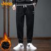 Jeep Мужские вельветовые брюки-джоггеры на флисовой подкладке