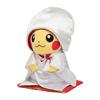 POKEMON Центральная оригинальная плюшевая женская фигурка Пикачу Японская свадьба 23 x 15 x 13 x Ш x (HD см)