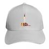 Kanye West Power Baseball Cap Contrast Two Tone Brim Snapback Flat Bill Strapback Dad Hat