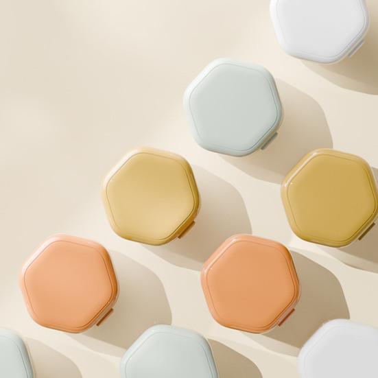 Двухслойный фиксатор, переносная ванна для замачивания зубных протезов с сетчатым фильтром, невидимая капа для зубов, держатель для контейнера для выравнивателя зубов