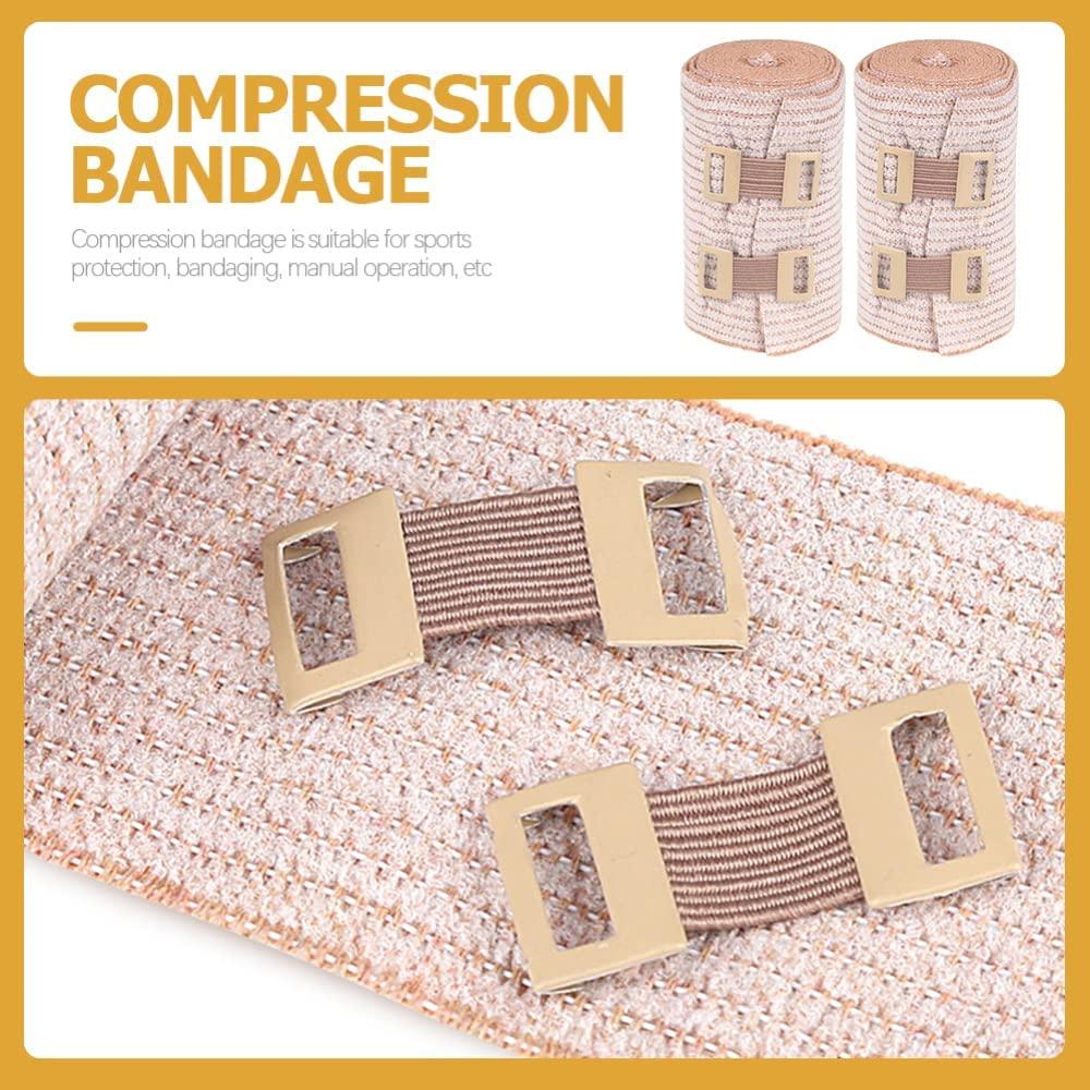 1 рулон эластичной повязки, эластичная компрессионная повязка растягивается до 450 см, идеально подходит для занятий спортом, растяжений, икр, лодыжки и стопы