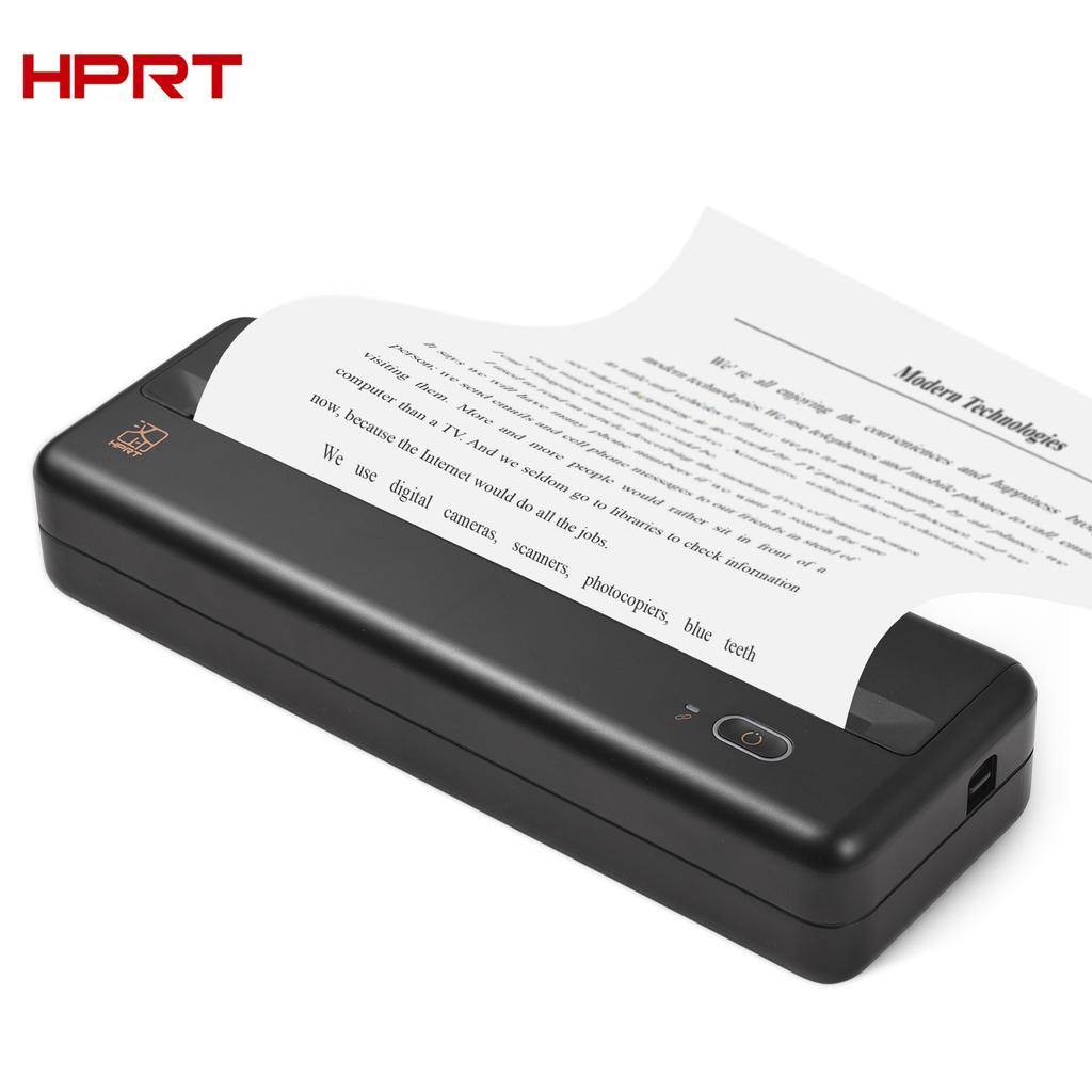 HPRT MT810 Портативный принтер формата A4 для термопечати с беспроводной связью BT Connect, совместимый с iOS и