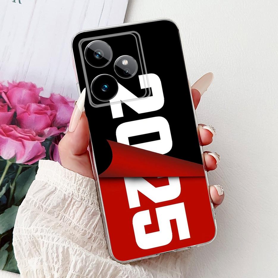 Чехол для Realme GT7 5G RMX5061 Новый Роскошный Расписной Мягкий Тонкий Чехол для Телефона Для Realme GT 7 Pro GT7 T RealmeGT 7T Fundas Бампер