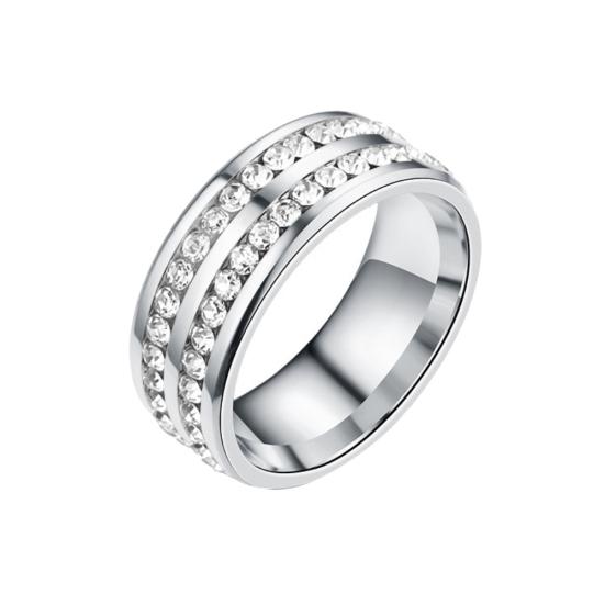 Здоровье Сжигание веса Потеря жира Стразы Похудение Магнитное кольцо Ювелирные изделия