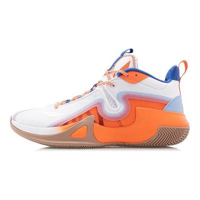 Баскетбольные кроссовки Li Ning Storm 2020 Badfive Professional Competition, мужские, оранжевые, ABPQ045-2