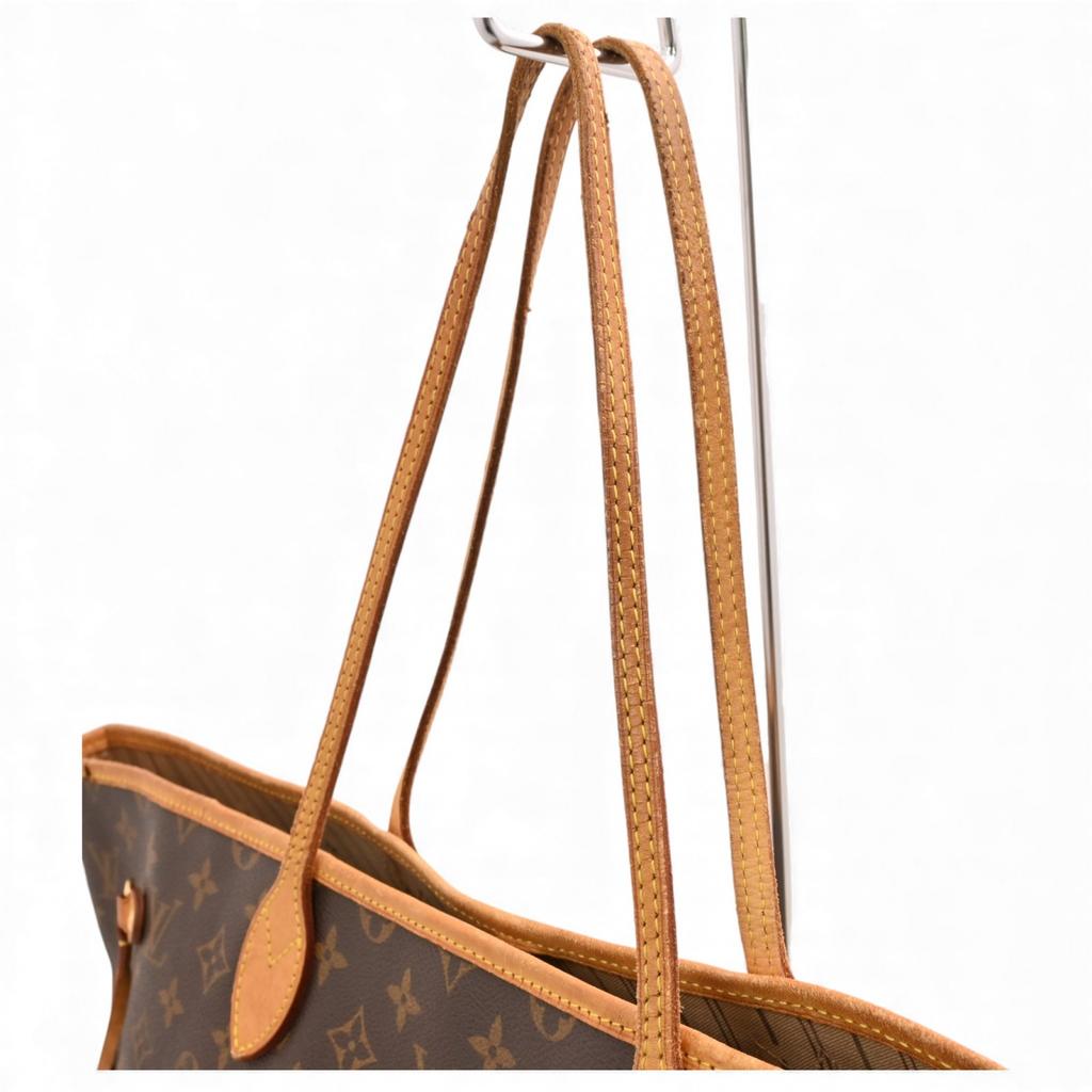 Аутент. Сумка-тоут Louis Vuitton Monogram Neverfull GM lv7466hj Б/у