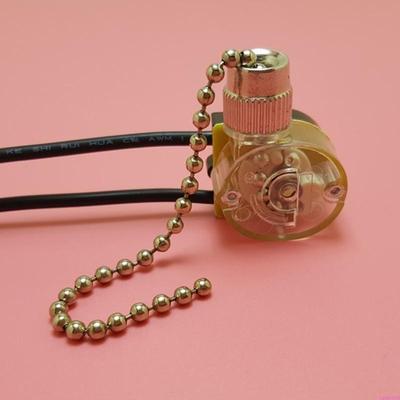 JX42B 250В DIY Настенный светильник Переключатель-контроллер с цепочкой для потолочного вентилятора, лампы, дропшиппинг