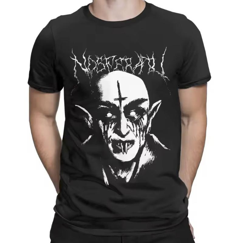 Nosferatu T Shirt Vampire Horror movie Heavy Metal Shirt Fast Ship US Large