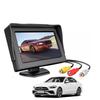 4.3 Inch Car Reverse Monitor with Parking Rear View Camera Car Rear Camera Monitor for Vehicle Reversing Parking System