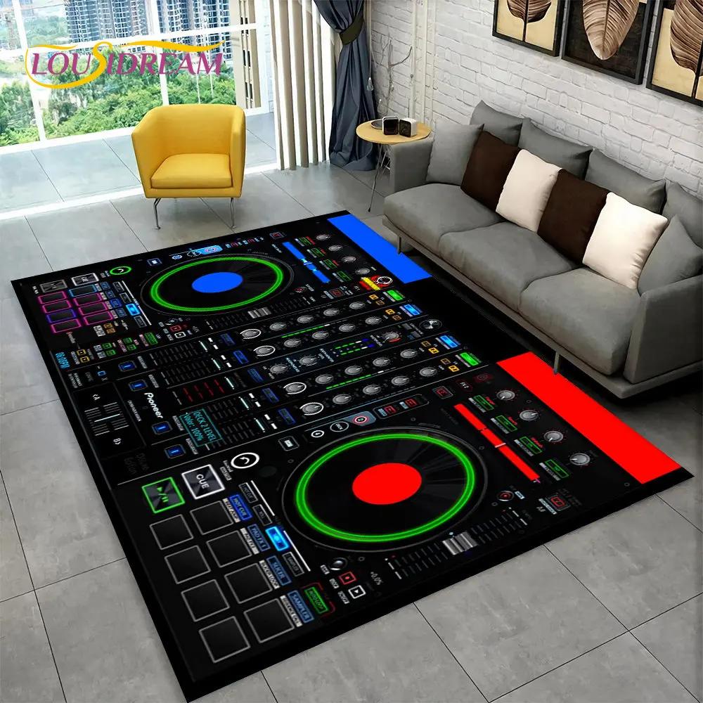 3D DJ музыкальный экран, коврик для клавиатуры, ковер для гостиной, спальни, дивана, коврик для прихожей, спортивный коврик для йоги, нескользящий напольный коврик