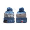 New Rugby Team Hat Autumn And Winter Men'S And Women'S Warm Wool Hat Knitted Embroidery Hat With Ball Knitted Alphabet Hat