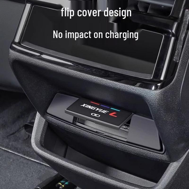 Защитная крышка заднего USB-порта Geely Xingyue L - Водонепроницаемый и пылезащитный аксессуар для интерьера