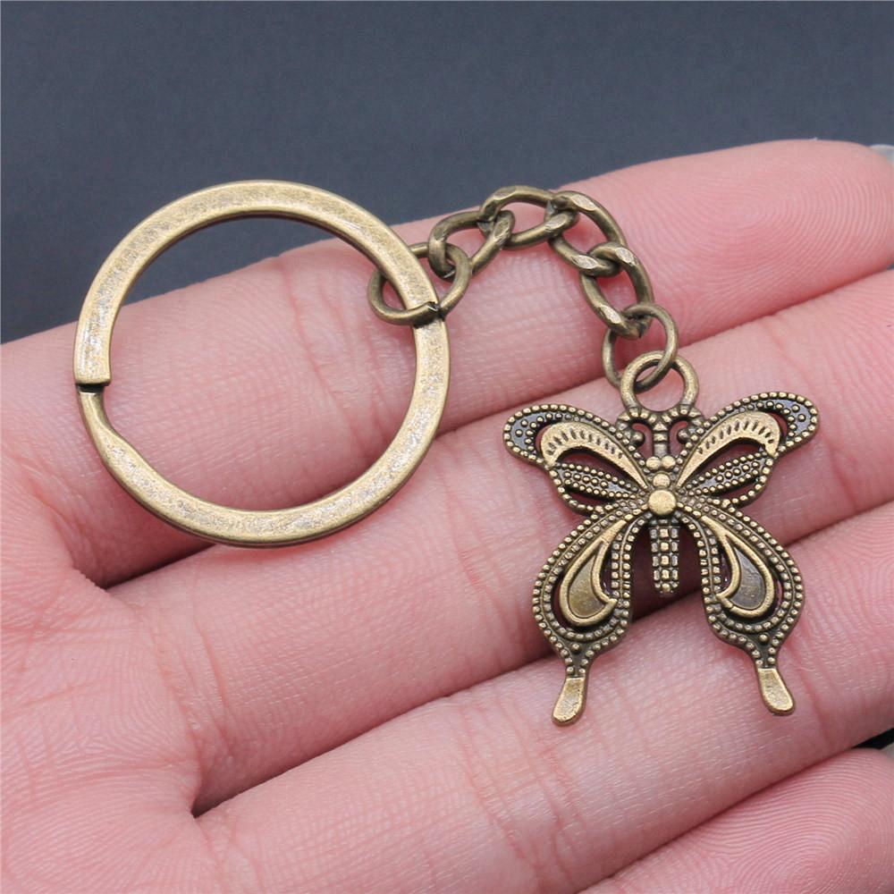 Брелок для ключей Bee Butterfly Мужские украшения ко Дню святого Валентина Новые поступления для вас