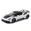 1:24 MC20 GT2 Гоночный Автомобиль Сплав Автомобиль Литые Модели и Игрушечные Транспортные Средства Модель Автомобиля Звук и Свет Оттяни Назад Автомобильные Игрушки Для Детей Подарок