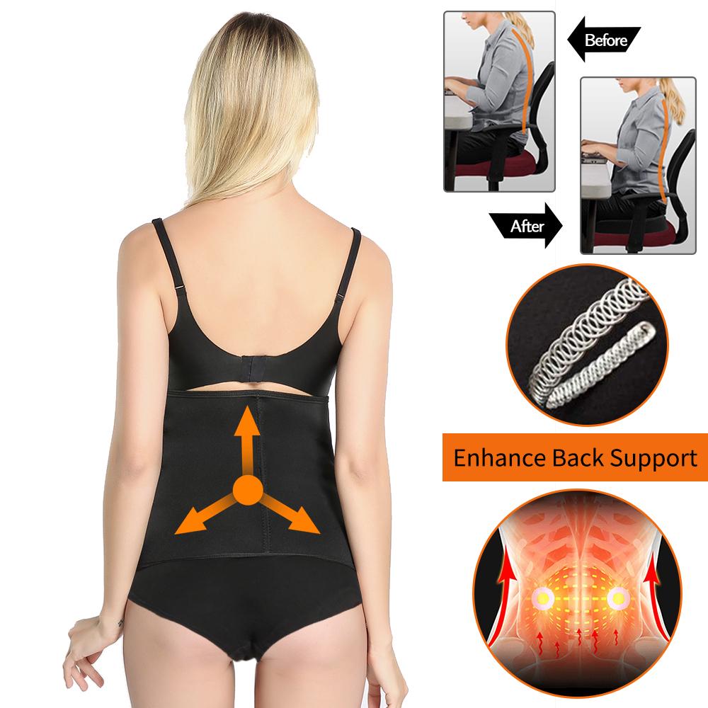 Корсет для тренировки талии для женщин, формирователь тела, триммер для тренировок, спортивный пояс для сауны, фитнес-пояс, обертывания для живота, триммер для сжигания жира