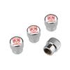 4pcs Anti-rust Alloy Car Wheel Tire Valves Caps Cover for Dodge DURANGO CALIBER CARAVAN Challenger CHARGER RAM 1X 500 RAM SRT SXT