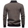 Ralph Lauren 2026 Autumn and Winter Embroidery New Men's Thick Sweater Men's Half Zipper Stand Up Collar Business Casual Sweater