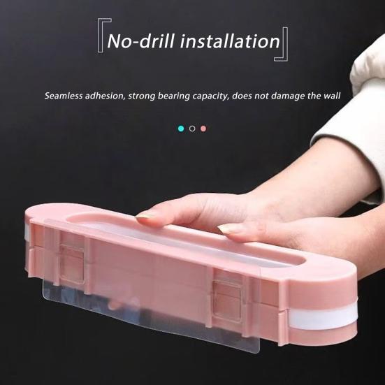 2 шт. Стойка для хранения тапочек, без перфорации, 3 в 1, настенный складной органайзер, подставка для тапочек для кухни и ванной