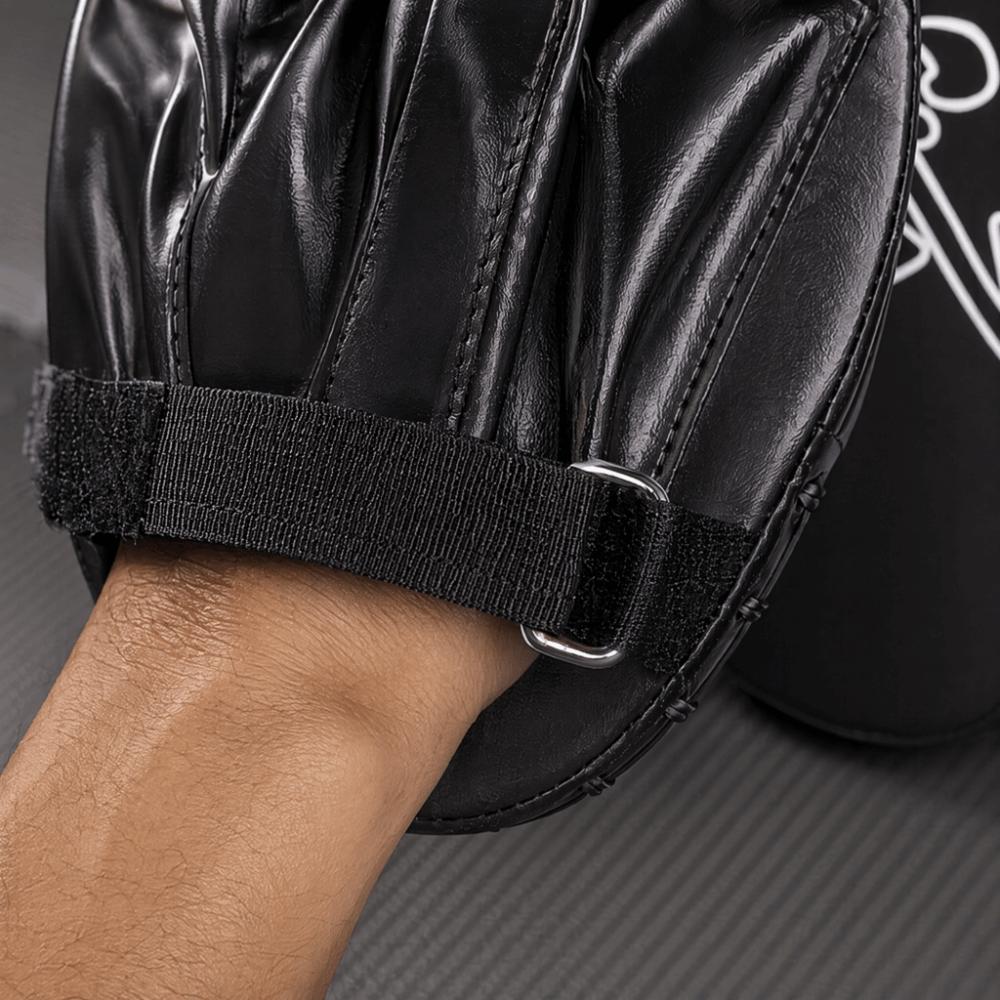 2pcs Curved Target Focus Pads PU Leather Boxing Hand Pads Durable Punching Mitts Boxing Practice