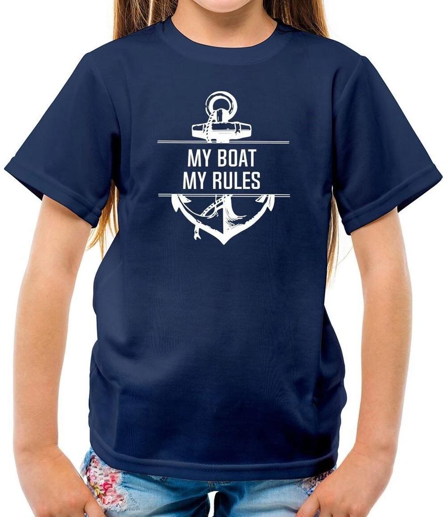 My Barca My Rules - T-Shirt - Sailor Sailing Canal Yacht Boating Boats