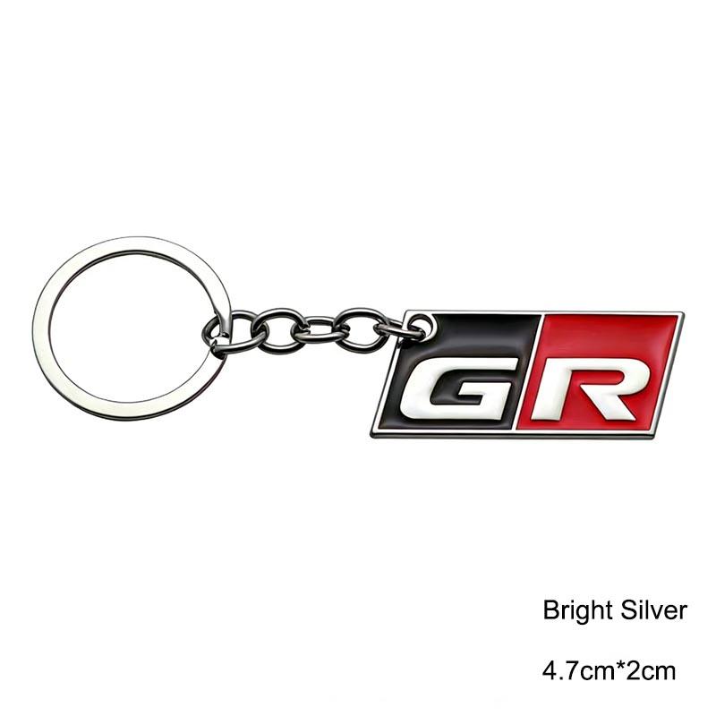 3D Metal GR SPORT Car keyring For Toyota Yaris, Corolla, Camry Owners Gift