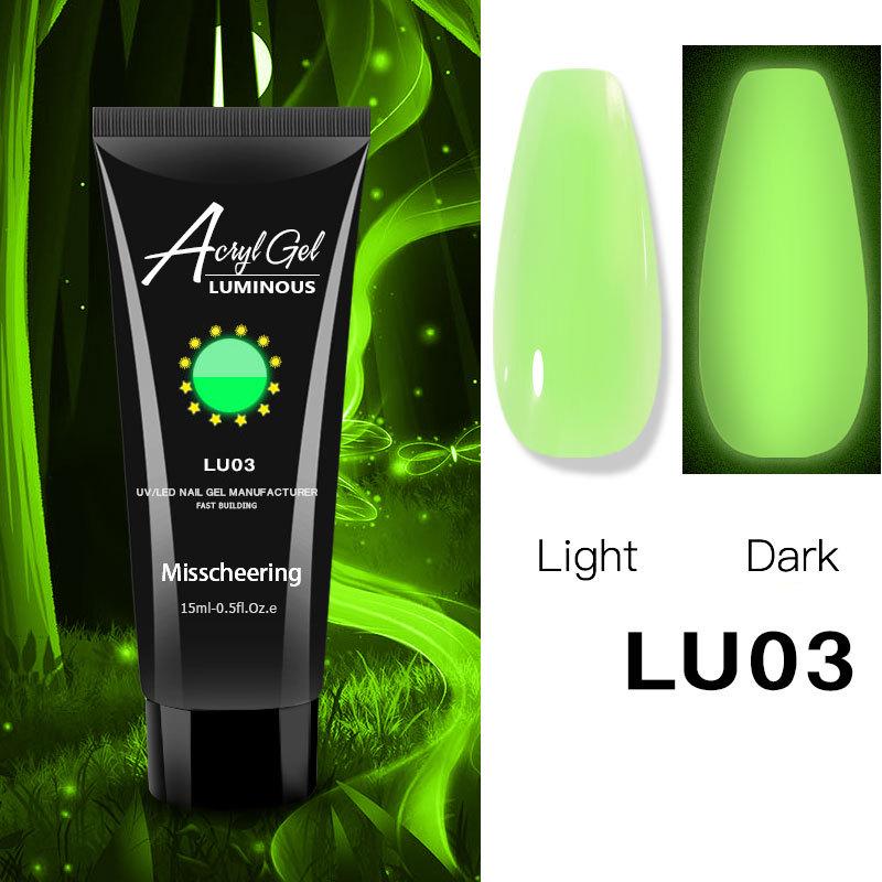 Жидкость для наращивания ногтей Luminous Extension Liquid 15 мл безболезненная бумага без кристаллов фототерапевтический клей для наращивания ногтей