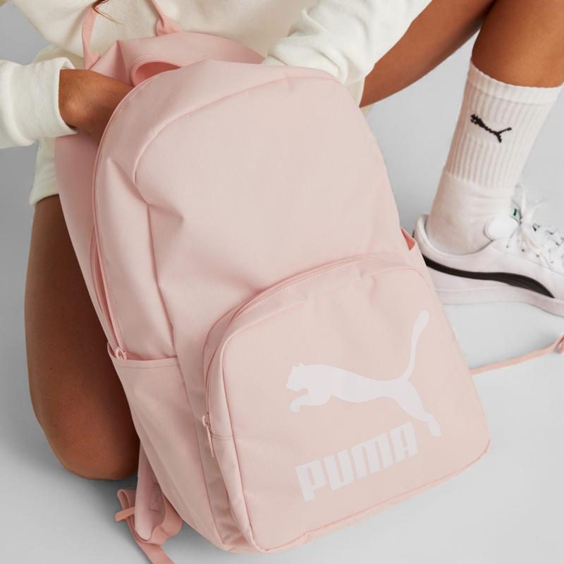 Новый рюкзак PUMA из переработанного материала обычный унисекс розовый 079651-02