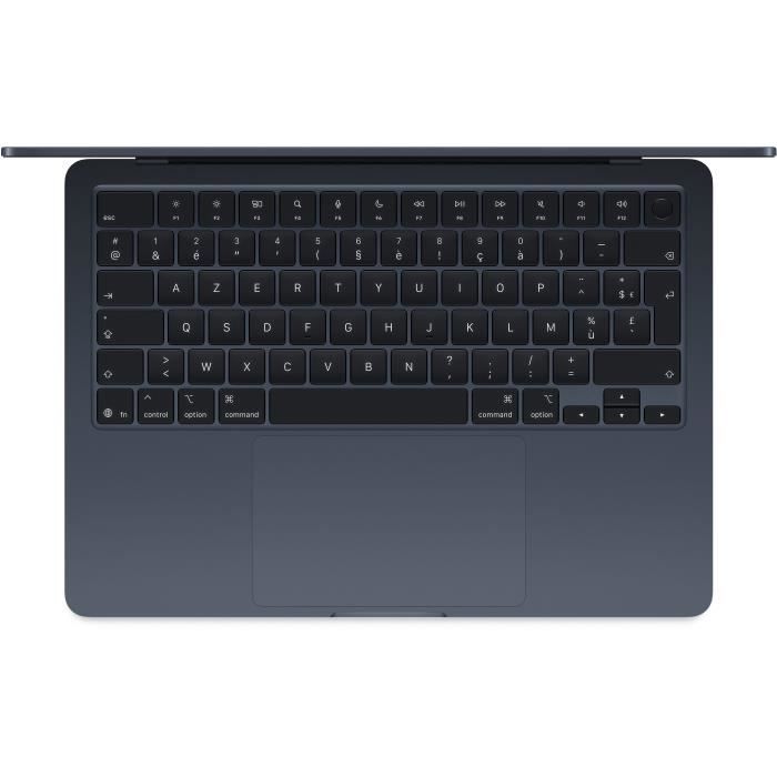 Apple - 13,6" MacBook Air M4 (2025) - ОЗУ 16 ГБ - Хранилище 256 ГБ - ЦП 10 ядер - ГП 8 ядер - Полуночный