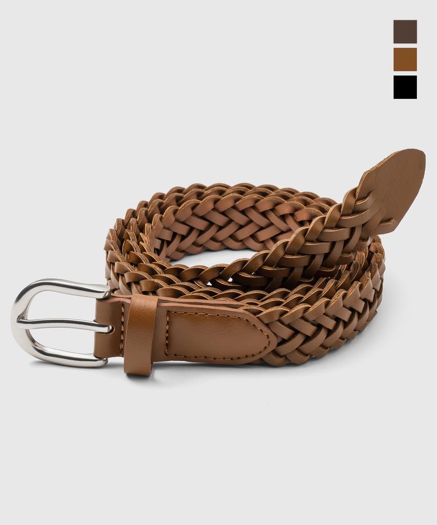 Nuateuseutyudio Кожаный ремень Owen Weaving_5 цветов
