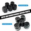 Для Magotan Air Conditioning Valve Cap A/C Valve Cap ABS Plastic Material Хорошая герметизация предотвращает попадание пыли и мусора