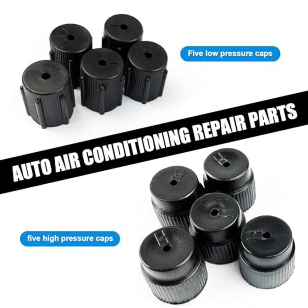 Для Magotan Air Conditioning Valve Cap A/C Valve Cap ABS Plastic Material Хорошая герметизация предотвращает попадание пыли и мусора