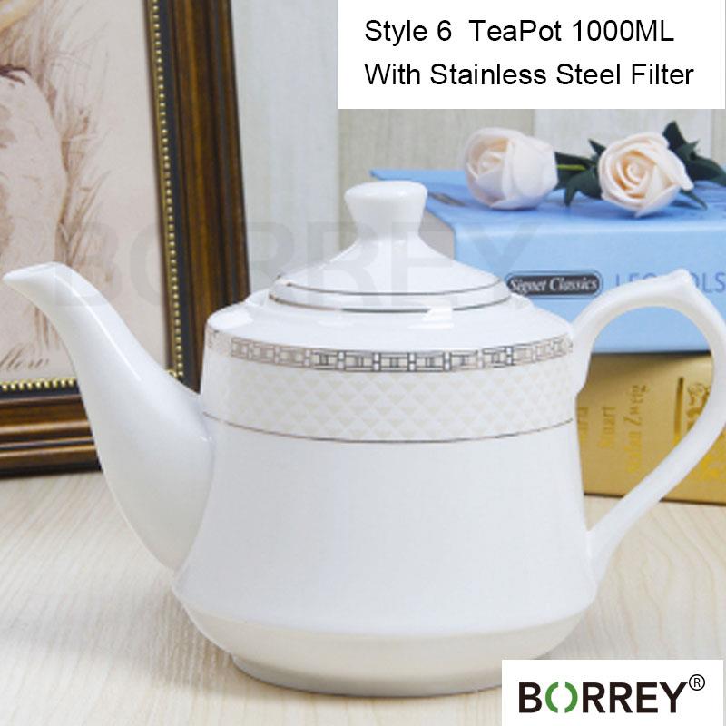 BORREYкерамический чайник с фильтром, чайник в европейском стиле, холодный чайник, кофейник, украшение для дома, художественное произведение, керамическая посуда, подарок на день рождения, свадьбу