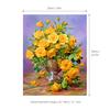 12* 16 inches/30* 40cm DIY 5D Diamond Painting Kit Flower Resin Rhinestone Mosaic Embroidery Cross Stitch Craft Home Wall Decor