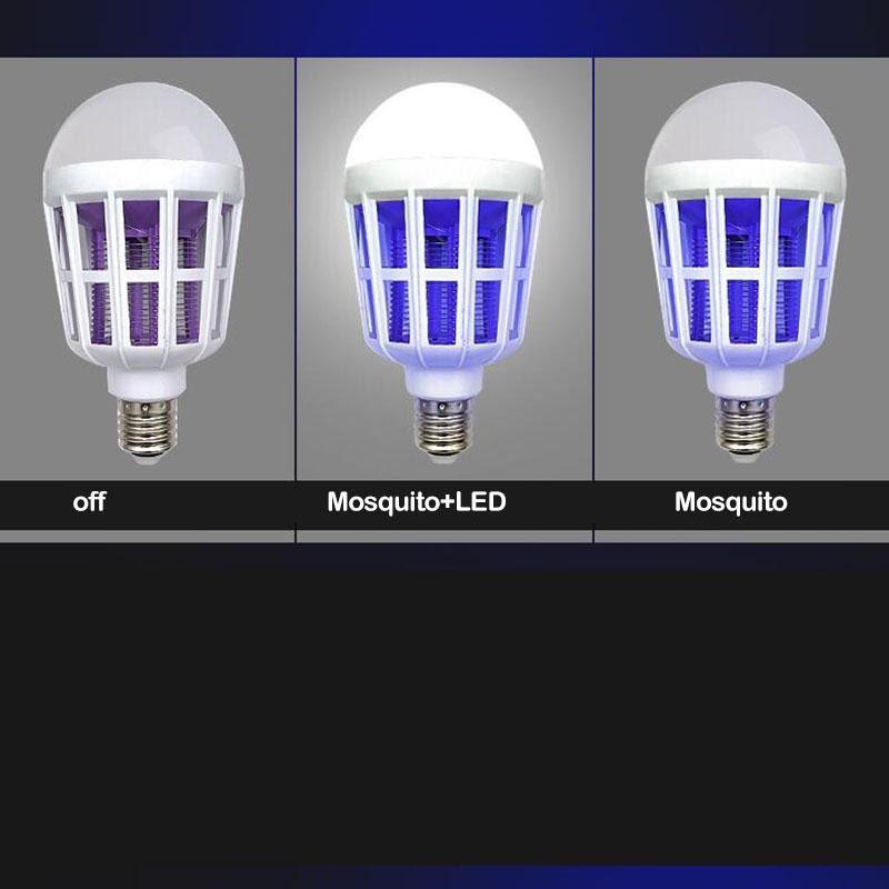 20 Вт лампы против комаров, УФ-белые лампы Muggen Bug Zapper, электрическая ночная лампа-убийца для насекомых E27 MAC 220 В Lampe