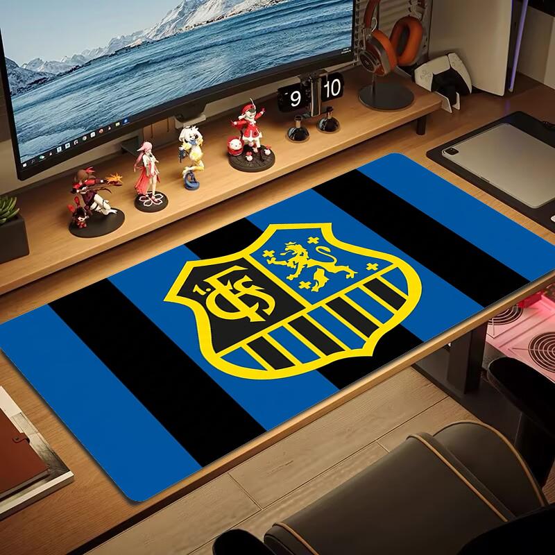 1. FC Saarbrücken Mouse Pad Large Gaming Table Cushion Non-slip Laptop Tablet Big Mousepad XXL Mat Mini PC Playmat With Lock edge_xia