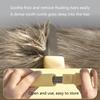 Cats Grooming Brush Comb for Remove Loose Hair Dematting Deshedding Brush Massaging Brush Rake Comb Deshedding Tool