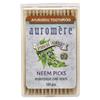 Auromere, Аюрведические зубочистки с нимом, 100 шт., 1 шт.