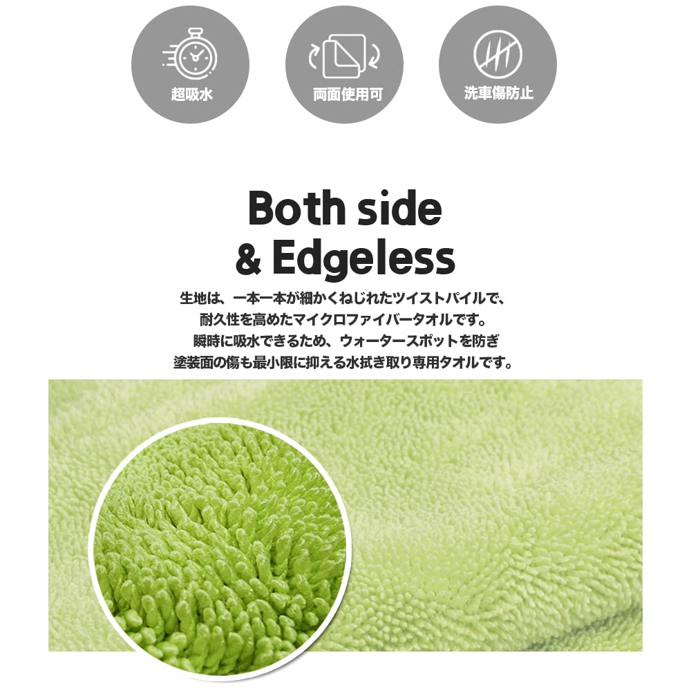Сверхвпитывающее полотенце PURESTAR для мытья автомобиля, впитывает влагу мгновенно и не отжимается