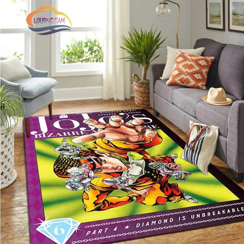 JoJo's Bizarre Adventure Stone Ocean серия Аниме Ковер и коврик для гостиной, украшение большой площади, коврик для дивана, коврик для спальни.