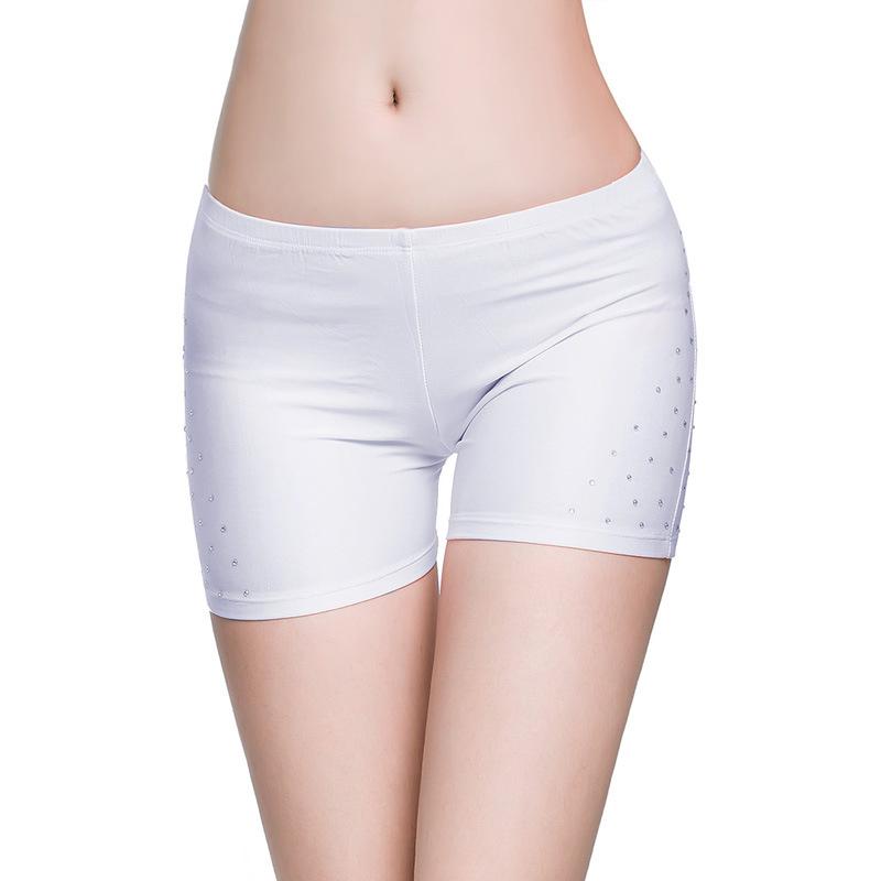 Женские танцевальные шорты со стразами и эластичным поясом для фигурного катания, гимнастики, современных танцев, джазовых танцев, хип-хопа, танцевальной одежды
