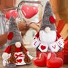 Valentine's Day Faceless Doll Dwarf Rose Love Gnome Couple Cute Doll Ornaments