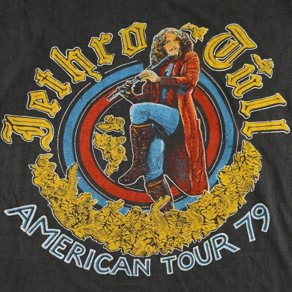 Jethro Tull Stormwatch Tour Concert Back Men S-234XL T-shirt E090