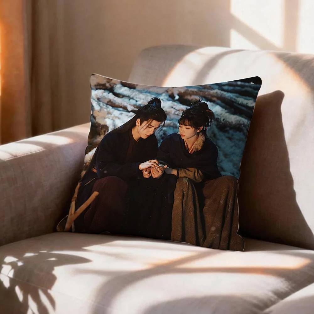 COOL TThe TV series PPursuit of Jade Pillow Case Pattern Printed Pillowcase For Living Room Sofa Cushion Cover