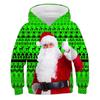 New Kid Hoodies Sweatshirt Boys Girls Christmas Printing Costume Children Clothing Family Party Santa Claus Kids Pullover Coats