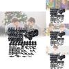 Military Action Figure Police Swat Black Special Forces Building Block Set For Kids