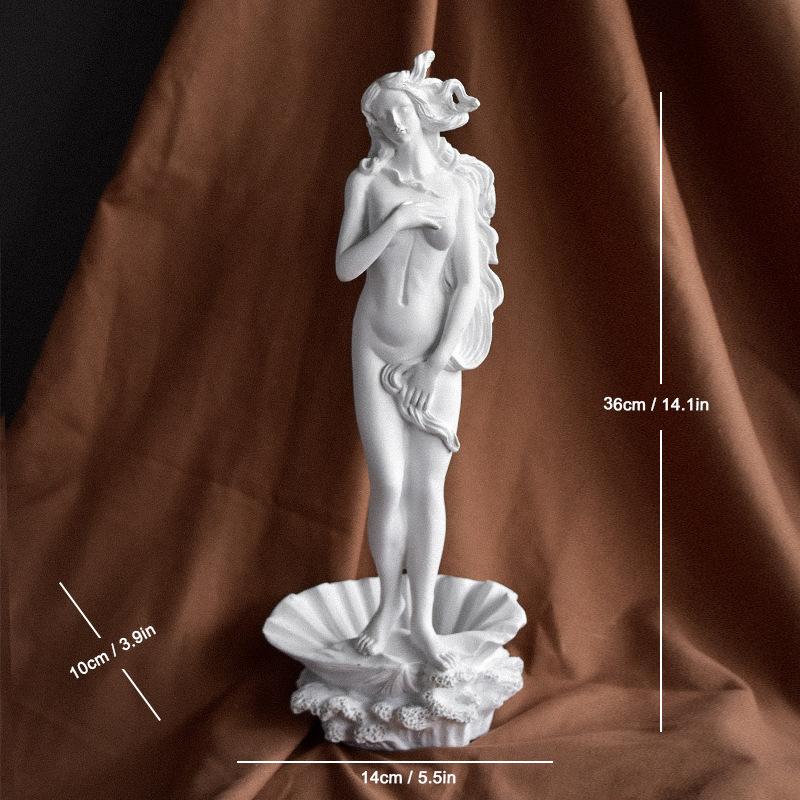 Venus Goddess Ornament Sculpture Greek Statues Aphrodite Arts And Crafts Resin Family Office Decoration Northern Europe Classic